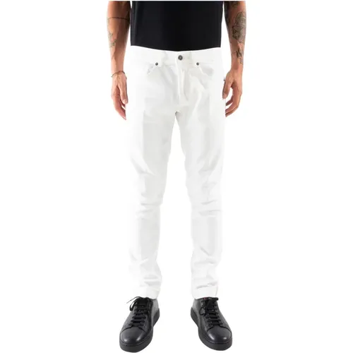 Slim Fit Denim Jeans , male, Sizes: W32, W36 - Dondup - Modalova