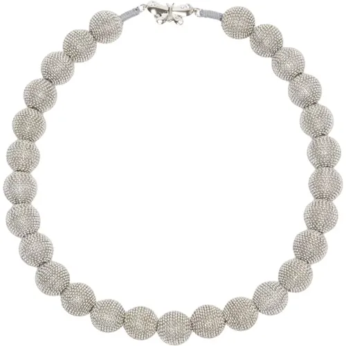 Schmetterling Choker Halskette , Damen, Größe: ONE Size - Max Mara Weekend - Modalova