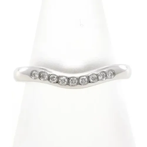 Pre-owned Metal rings , female, Sizes: ONE SIZE - Tiffany & Co. Pre-owned - Modalova