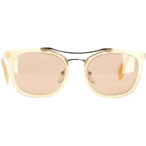 Pre-owned Acetate sunglasses , male, Sizes: ONE SIZE - Prada Vintage - Modalova