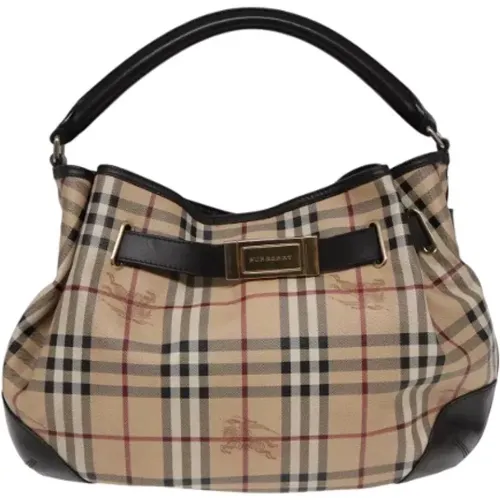 Pre-owned Canvas handbags , female, Sizes: ONE SIZE - Burberry Vintage - Modalova