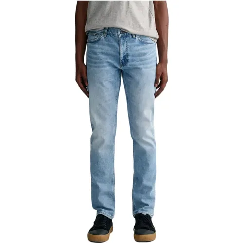 Modern Slim Jeans Upgrade , male, Sizes: W33 - Gant - Modalova