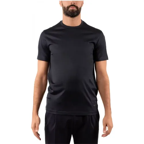 Herren T-Shirt, Stylisches Design , Herren, Größe: 2XL - Emporio Armani - Modalova