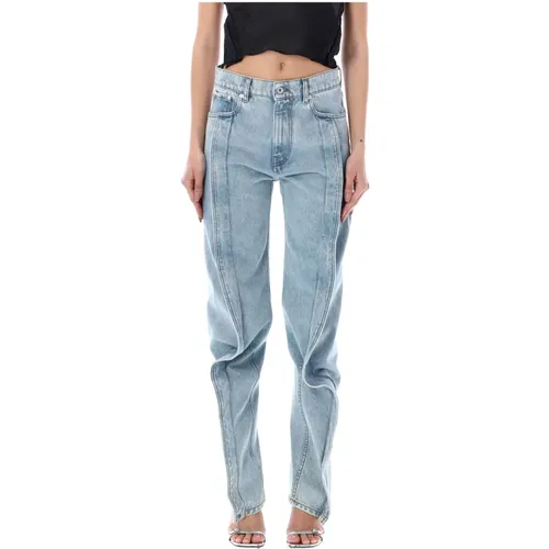 Womens Clothing Jeans Evergreen Ice Ss24 , female, Sizes: W25, W27, W28 - Y/Project - Modalova
