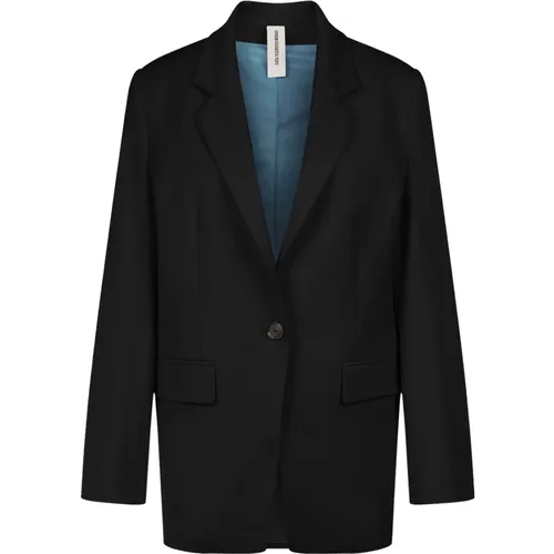 Schwarze Blazer , Damen, Größe: L - drykorn - Modalova