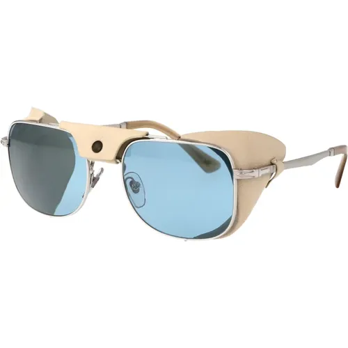 Stylish Sunglasses with Unique Design , male, Sizes: 55 MM - Persol - Modalova