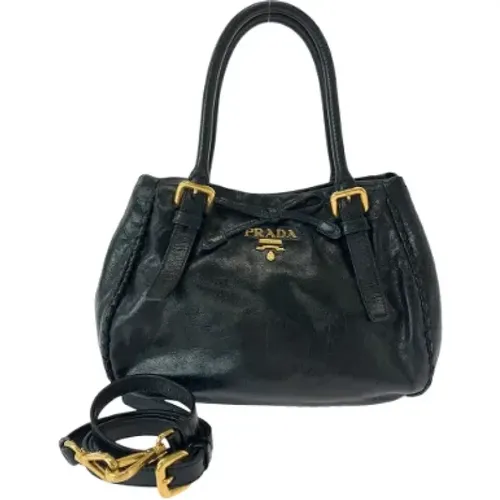 Pre-owned Leather totes , female, Sizes: ONE SIZE - Prada Vintage - Modalova