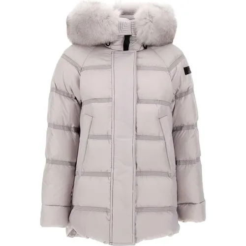 Grey Coats for Men , female, Sizes: 2XS, S - Peuterey - Modalova