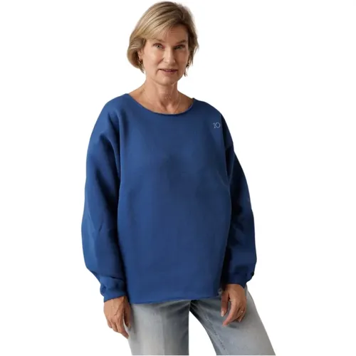 Raw Edge Statement Sweater True , Damen, Größe: L - 10Days - Modalova