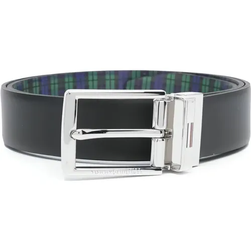 Belt , male, Sizes: 85 CM, 90 CM, 105 CM, 95 CM - Tommy Hilfiger - Modalova