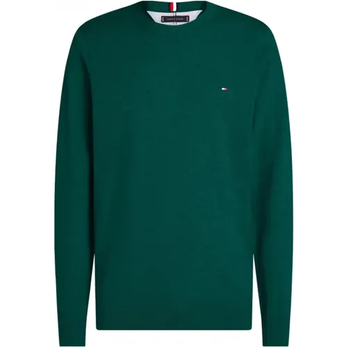 Ornamental Crew Neck Sweater , Herren, Größe: S - Tommy Hilfiger - Modalova