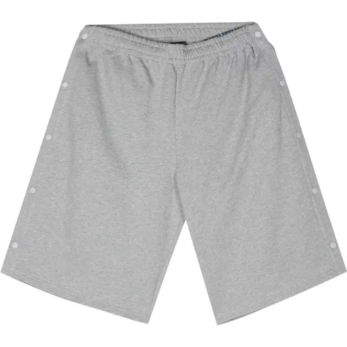 Layered-Detail Cotton Shorts , male, Sizes: L - Y/Project - Modalova
