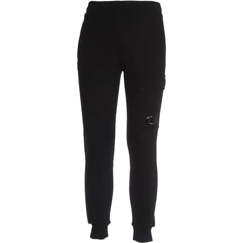 Schwarze Cargo Sweatpants Aw24 , Herren, Größe: M - C.P. Company - Modalova