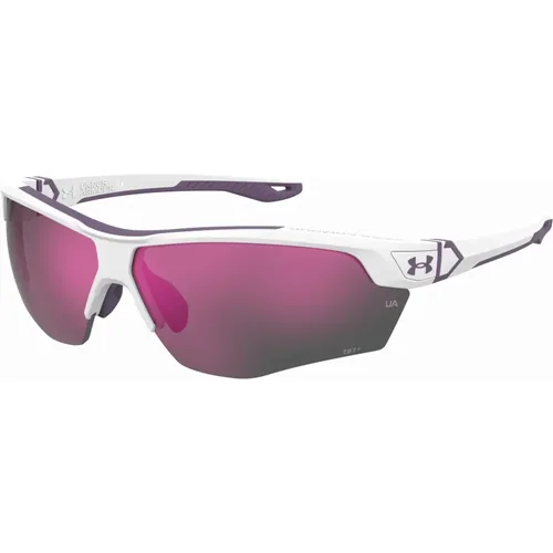 Yard Dual Sonnenbrille Weiß Violett/Rosa , unisex, Größe: ONE Size - Under Armour - Modalova