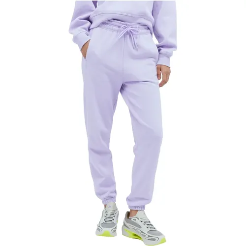 Baumwoll-Fleece-Track Pants - adidas by stella mccartney - Modalova