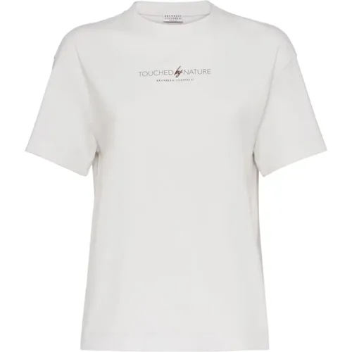 T-shirt Collection by , female, Sizes: L, S, M, XL - BRUNELLO CUCINELLI - Modalova