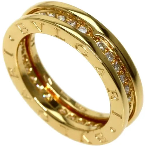 Pre-owned Gold rings , female, Sizes: ONE SIZE - Bvlgari Vintage - Modalova