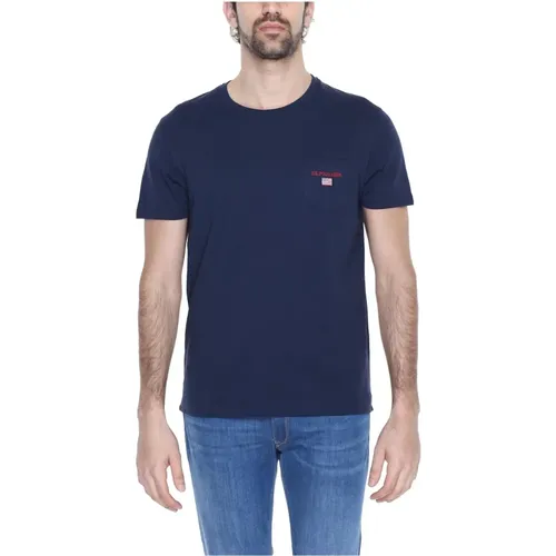 Plain Round Neck Cotton T-Shirt , male, Sizes: 2XL, S, L, 3XL, M, XL - U.s. Polo Assn. - Modalova