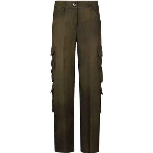 Viscose Trousers Made in Italy , female, Sizes: XS, S - True Royal - Modalova