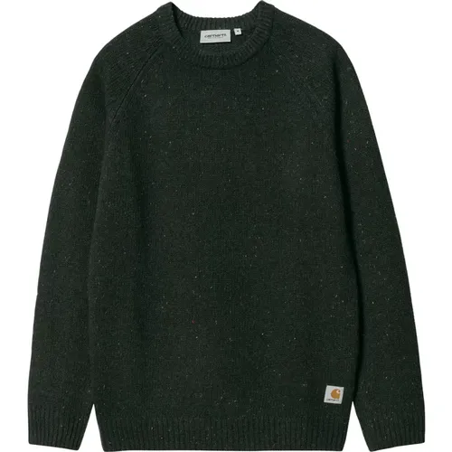 Anglistic Sweater - Wool Pullover , male, Sizes: L, M, S - Carhartt WIP - Modalova