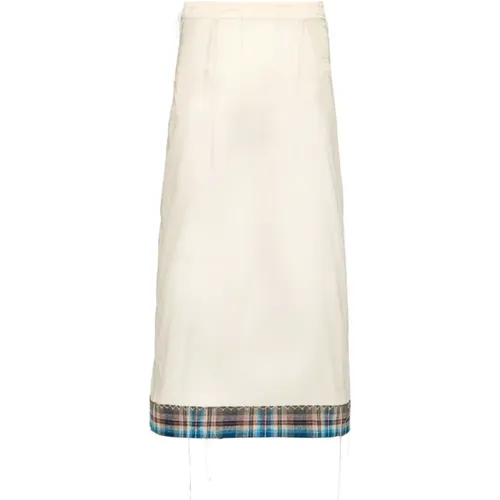 See-Through Nude Skirt , female, Sizes: L - Maison Margiela - Modalova