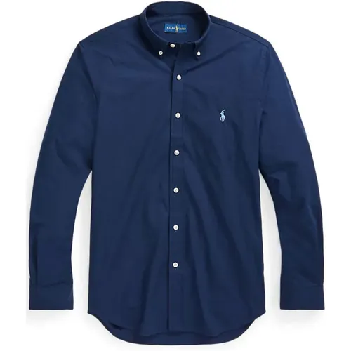 Stretch Poplin Polo Shirt , male, Sizes: S, 2XL, XL - Polo Ralph Lauren - Modalova