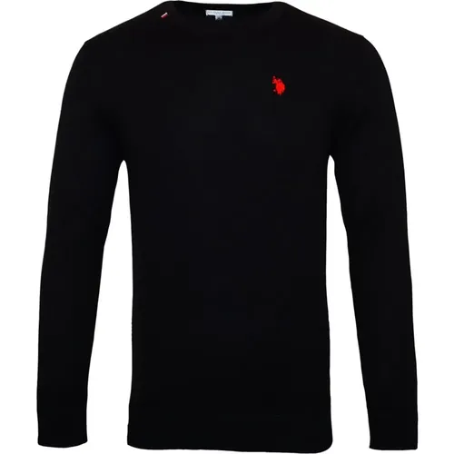 Pullover Sweater Strickpullover R-Neck Burt , Herren, Größe: XL - U.s. Polo Assn. - Modalova
