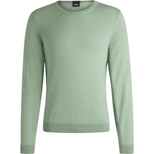 Atmungsaktiver Wollpullover - Hugo Boss - Modalova