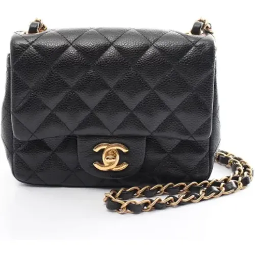 Pre-owned Leather chanel-bags , female, Sizes: ONE SIZE - Chanel Vintage - Modalova