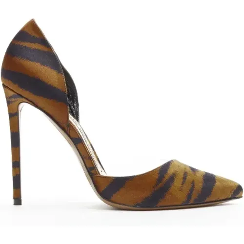 Pre-owned Satin heels , female, Sizes: 6 1/2 UK - Alexandre Vauthier Pre-owned - Modalova