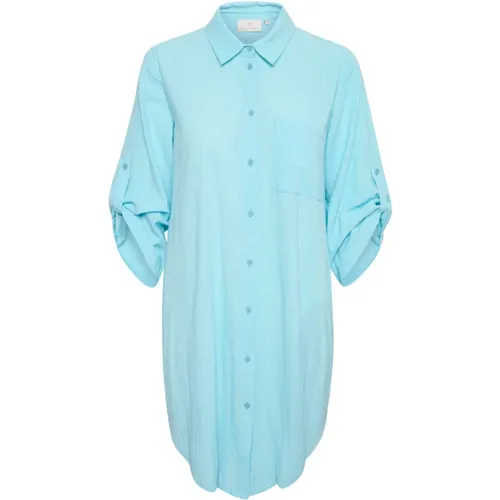 Stylish Shirt Dress Atomizer , female, Sizes: M, S, XL, 3XL, L, XS, 2XL - Kaffe - Modalova