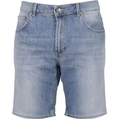 Stylish Denim Shorts , male, Sizes: W35 - Dondup - Modalova