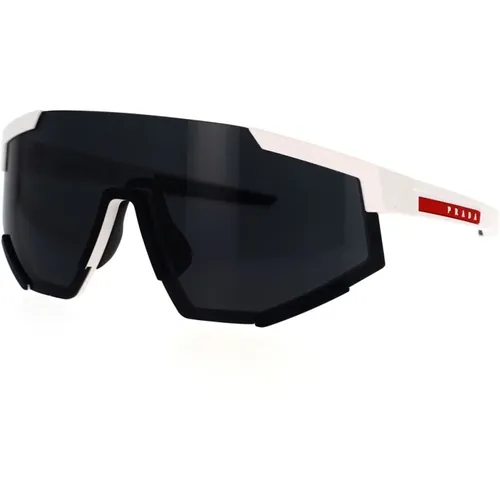 Sporty Pillow Shape Sunglasses , male, Sizes: 39 MM - Prada - Modalova