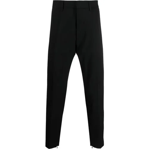 Slim-Fit Wool Pants , male, Sizes: 3XL - Dsquared2 - Modalova