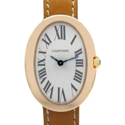 Pre-owned Rose Gold watches , female, Sizes: ONE SIZE - Cartier Vintage - Modalova