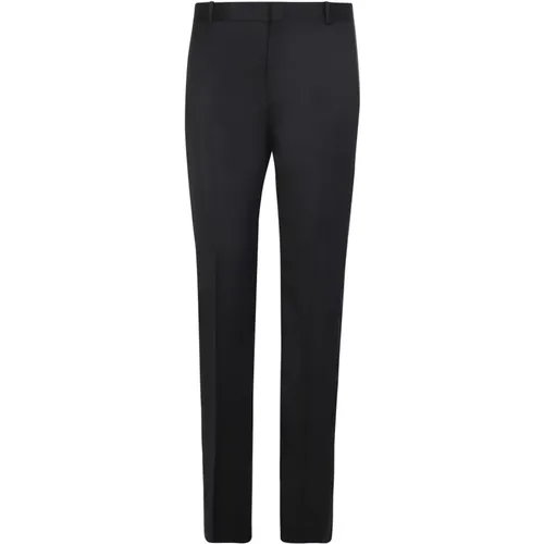 Elegant Slim-fit Trousers , male, Sizes: M - alexander mcqueen - Modalova