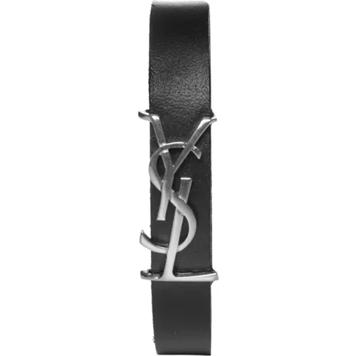 Schwarzes Bijoux YSL Armband - Saint Laurent - Modalova