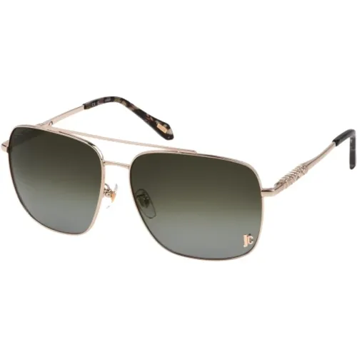 Goldene Metall Unisex Sonnenbrille - Just Cavalli - Modalova