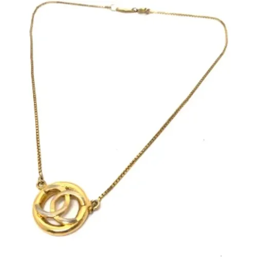 Pre-owned Metal chanel-jewelry , female, Sizes: ONE SIZE - Chanel Vintage - Modalova