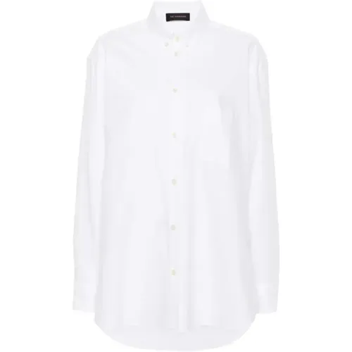 Weiße Oversize Button-Down Bluse , Damen, Größe: XS - Andamane - Modalova