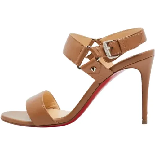 Pre-owned Leder sandals - Christian Louboutin Pre-owned - Modalova