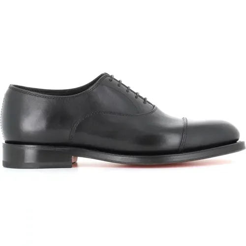 Oxford Flat Shoes , male, Sizes: 11 UK - Santoni - Modalova