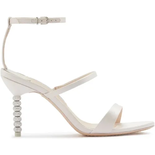 Soft Ivory Sandals , female, Sizes: 5 UK - Sophia Webster - Modalova