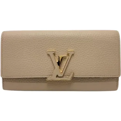 Pre-owned Leather wallets , female, Sizes: ONE SIZE - Louis Vuitton Vintage - Modalova