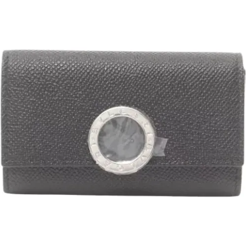 Pre-owned Leather wallets , female, Sizes: ONE SIZE - Bvlgari Vintage - Modalova