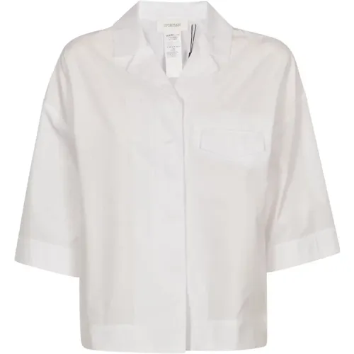 Cotton Poplin Shirt Crystal Embellished , female, Sizes: 2XS, S, XS, 3XS - SPORTMAX - Modalova