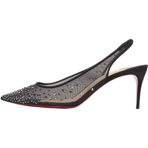 Pre-owned Mesh heels , female, Sizes: 6 1/2 UK - Christian Louboutin Pre-owned - Modalova