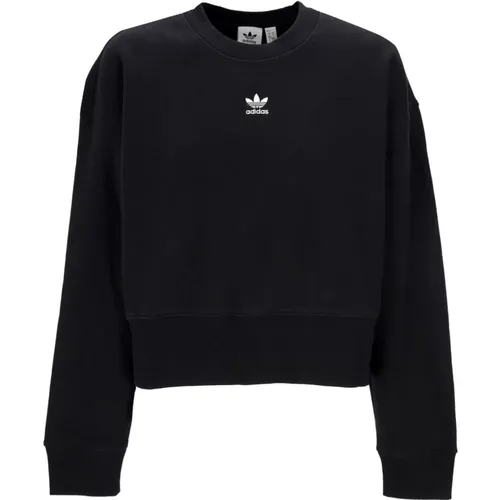 Cozy Crewneck Sweatshirt Plush Interior , male, Sizes: M, S - Adidas - Modalova