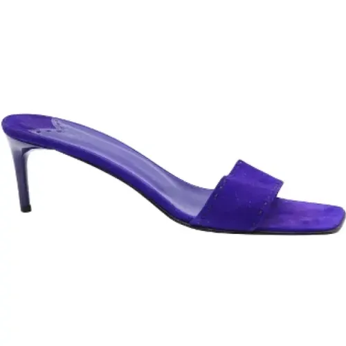 Pre-owned Suede heels , female, Sizes: 5 1/2 UK - Ralph Lauren Pre-owned - Modalova