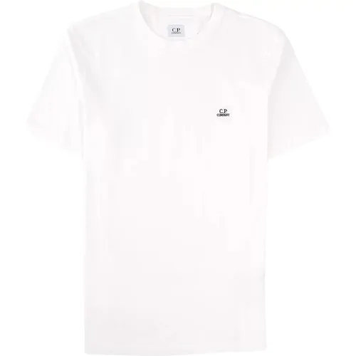 Logo T-Shirt Classic Style , male, Sizes: L, 2XL, M, XL - C.P. Company - Modalova